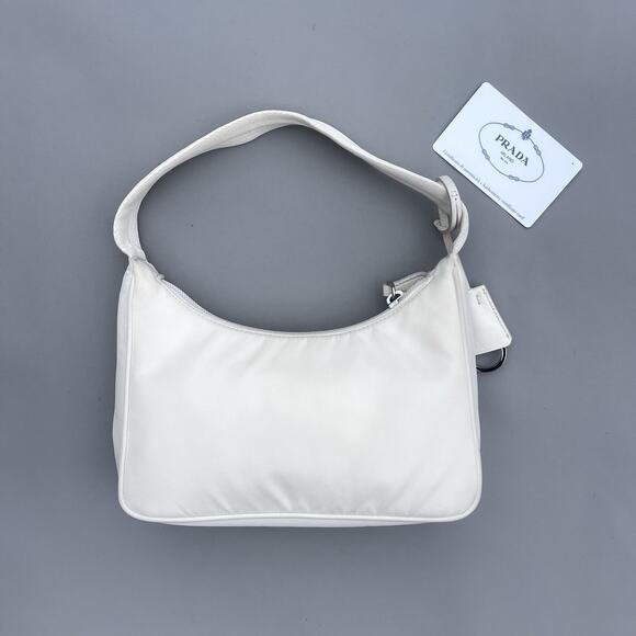 Prada Re-Nylon Re-Edition 2000 Mini Bag - White - Picture 2 of 16